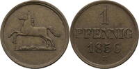 Braunschweig 1 Pfennig Wilhelm I. (1831-1884) - Kursmünze (1851-1856) -
