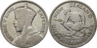 New Zealand 1 Shilling George V. (1910-1936) - Kursmünze (1933-1935) -