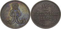 Hannover, Königreich 2 Pfennige Georg V. (1851-1866) - Kursmünze (1858-1864) -