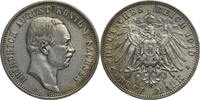 Kaiserreich, Sachsen 3 Mark Friedrich August III. (1904-1918) - Kursmünze -