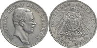 Kaiserreich, Sachsen 3 Mark Friedrich August (1904-1918) - Kursmünze (1908-1913) -