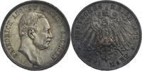 Kaiserreich, Sachsen 3 Mark Friedrich August II. (1904-1918) - Kursmünze (1908-1913) -