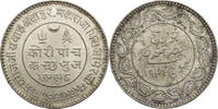 Indien, Princely state of Kutch 5 Kori George VI. (1936-1941) Vijayrajji - Kursmünze -