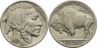 USA 5 Cents Buffalo Nickel - Kursmünze (1913-1938) -