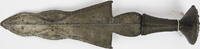 Kongo Schwertmesser mit Holzgriff -
