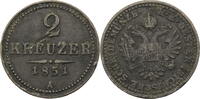 Österreich 2 Kreuzer Franz Josef I. (1848-1916) - Kursmünze -