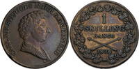Schweden 1 Skilling Banco Charl XIV. Johan (1818-1844) -