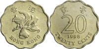 Hong Kong 20 Cents Elisabeth II. (1952-2022) - Kursmünze (1993-1998) -