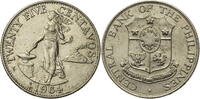 Philippinen 25 Centavos Kursmünze (1958-1966) -