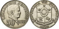 Philippinen 50 Sentimos Marcelo H. del Pilar - Kursmünze (1967-1974) -
