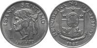 Philippinen 1 Sentimo Lapulapu - Kursmünze (1967-1974) -