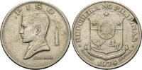 Philippinen 1 Piso Kursmünze (1972-1974) -