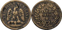 Mexiko 1 Centavo Kursmünze (1869-1897) -