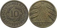 Weimarer Republik 10 Reichspfennig Kursmünze (1924-1936) -