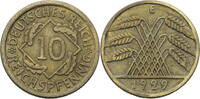 Weimarer Republik 10 Reichspfennig Kursmünze (1924-1936) -