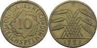 Weimarer Republik 10 Reichspfennig Kursmünze (1924-1936) -