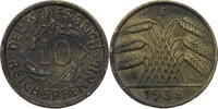 Weimarer Republik 10 Reichspfennig Kursmünze (1924-1936) -