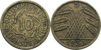Weimarer Republik 10 Reichspfennig Kursmünze (1924-1936) -