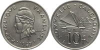 Neu Kaledonien 10 Francs Kursmünze (1967-1970) -