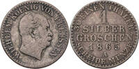 Preussen, Königreich 1 Silbergroschen Wilhelm I. (1861-1888) - Kursmünze (1861-1873) -