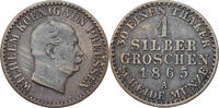 Preussen, Königreich 1 Silbergroschen Wilhelm I. (1861-1888) - Kursmünze (1861-1873) -