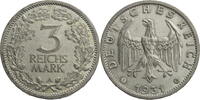 Weimarer Republik 3 Reichsmark Kursmünze (1933-1933) -