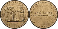 DDR Medaille Luther erstes Verhör zu Worms 1521 -