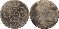 Würzburg 3 Pfennige Adam Friedrich von Seinsheim (1755–1779) -