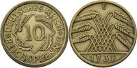 Weimarer Republik 10 Reichspfennig Kursmünze (1924-1936) -