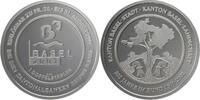 Basel, Land und Stadt Medaille Doppelsäbler - 500 Jahre im Bund 1501-2001 -