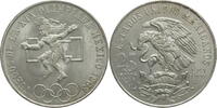 Mexiko 25 Pesos Olympische Spiele 1968 in Mexico - Ballspieler -