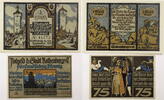 Rothenburg ob der Tauber 75 Pfennig, 1 Mark Sammlung von 2 verschiedenen Scheinen -