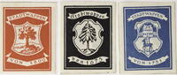 Waldenburg (Schlesien) 1 Pfennig, 2 Pfennig, 5 Pfennig Komplette Serie von 3 Scheinen -