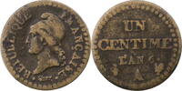 Frankreich, 1. Republik 1 Centime -