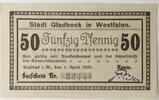 Gladbeck in Westfalen 50 Pfennig Gutschein -