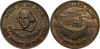 Großbritannien, London Medaille Shakespeare's Globe -
