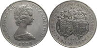 Gibraltar 25 New Pence 25th Anniversary of the Marriage of Queen Elizabeth II and Prince Philip -