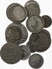 Großbritannien 3 Pence, 6 Pence, 1 Shilling, 2 Shilling, Florin Lot von 17 Münzen -