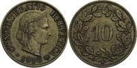Schweiz 10 Rappen Kursmünze (1918-1919) -