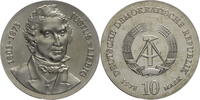 DDR 10 Mark Zum 175. Geburtstag von Justus von Liebig -