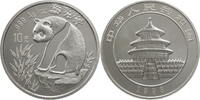 China, Volksrepublik 10 Yuan 1 Oz Silber Panda -