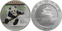 China, Volksrepublik 10 Yuan 1 Oz Silber Panda -