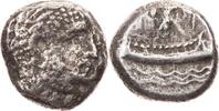 Stater 348-338 / Chr.  Phoenizien Arados, Kopf des Melkart / Galeere s / ss 200,00 EUR + 7,00 EUR kargo