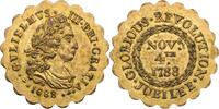Großbritannien Token 100 years glorious revolution -
