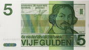 Niederlande 5 Gulden Joost van den Vondel II -
