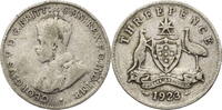 Australien 3 Pence George V. (1910-1936) - Kursmünze (1911-1936) -
