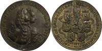 Niederlande Medaille Wilhelm IV. auf die Hochzeit mit Anna von England -