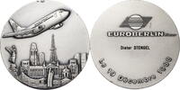 Frankreich, 5. Republik Medaille Euroberlin France - Dieter Stengl - Flugzeug über Paris -