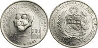 Peru 200 Soles Aviation Heroes - Chavez and Quiñones -