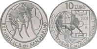 San Marino 5, 10 Euro Auf die Fußballweltmeisterschaft 2006 in Deutschland -